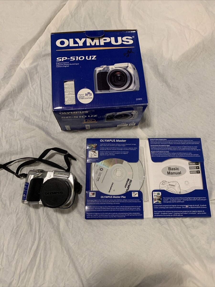 Olympus SP Series SP-510 UZ 7.1MP Digital Camera - Silver Olympus SP Series SP-510 UZ 7.1MP Digital Camera - Silver