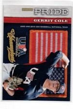 2013 Panini USA Baseball Champions PRIDE #5 Gerrit Cole NEW YORK YANKEES 92