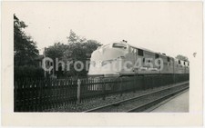 VINTAGE 1940s TRAIN RAILWAY PHOTO PRINT, Union Pacific, Los Angeles Car 5-M-L