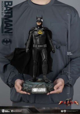 The Flash Michael Keaton As Batman Modern Anzug statue Mastercraft Beast Kingdom
