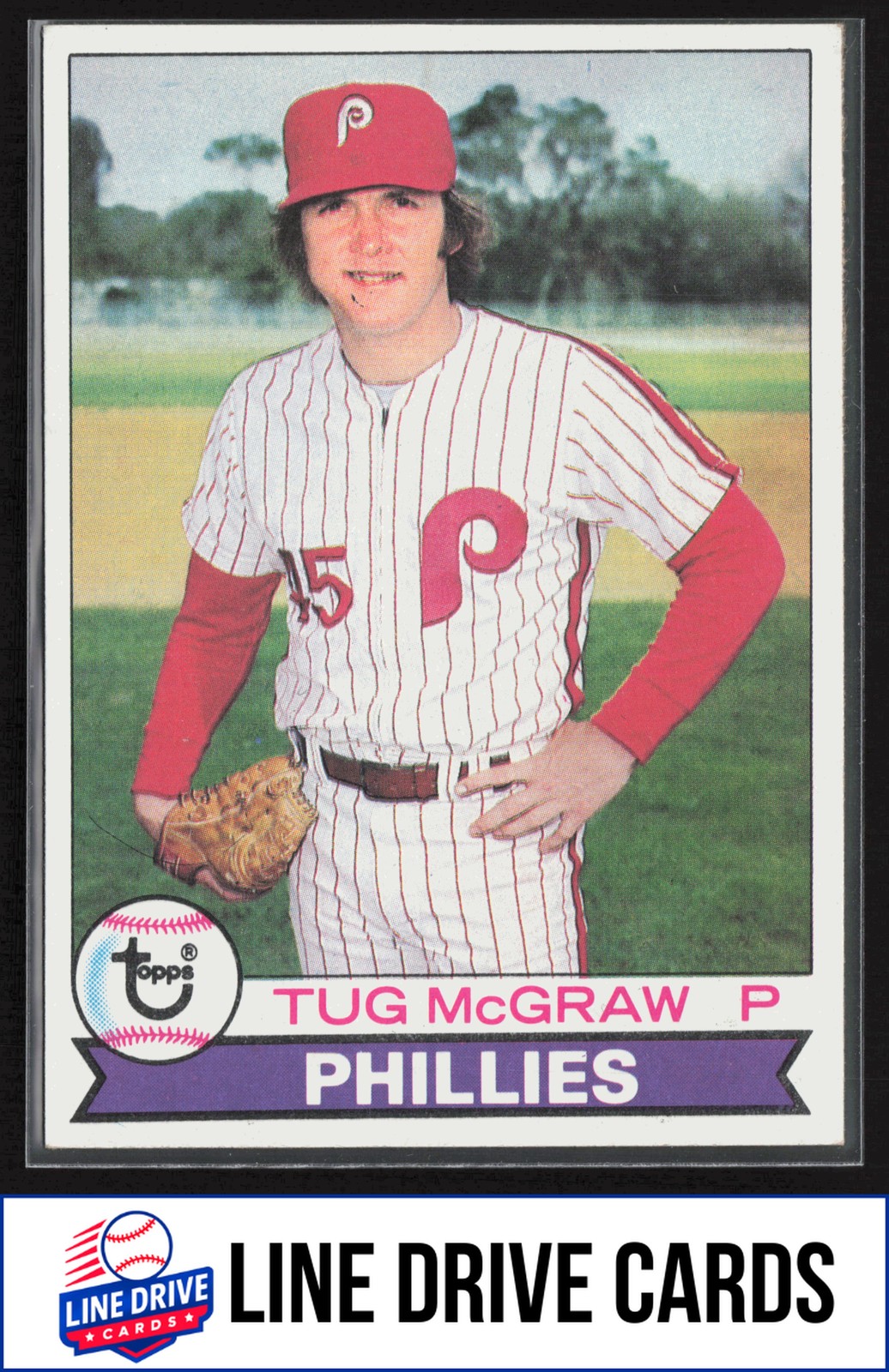 1979 Topps #345 Tug McGraw Philadelphia Phillies NM