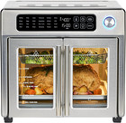 Extra Large French Door Air Fryer Toaster Oven 24 Cooking Functions 26QT Capacit