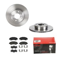 Brembo Bremsscheiben Ø252MM + BremsbelÄGe Vorne FÜR Hyundai I10 Hyundai KIA