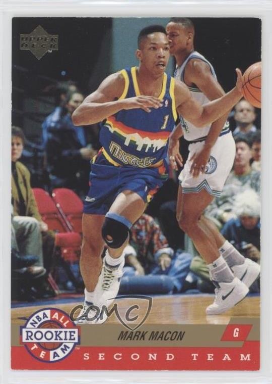 1992-93 Upper Deck All-Rookie Team Mark Macon #AR10 x1r