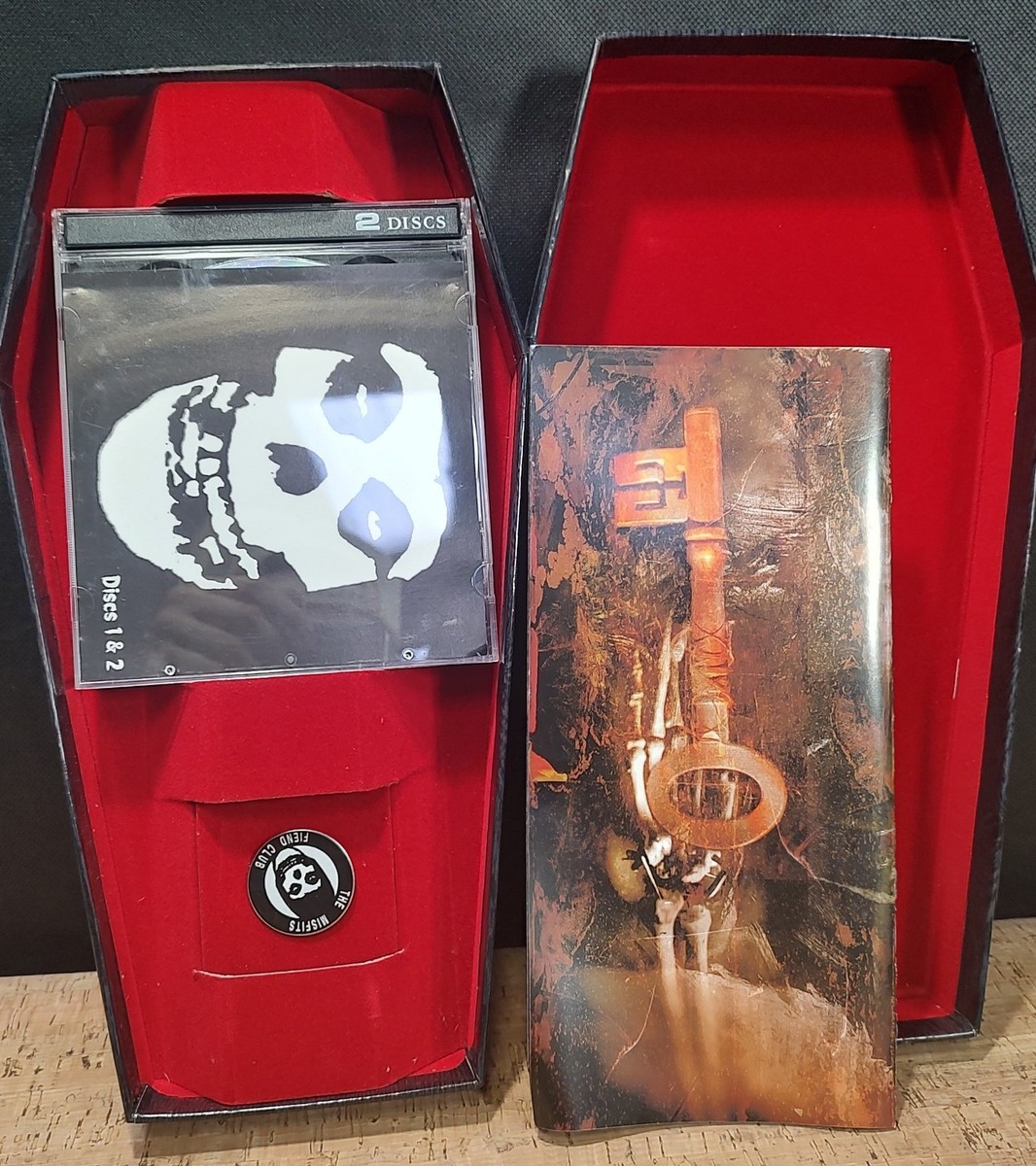 The MISFITS 1996 Complete Coffin Box Set 4 Disc CD Fiend