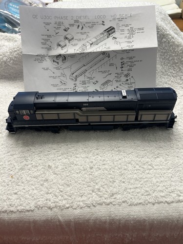 Locomotora Atlas Silver #7337 U30C Fase 2 Missouri Pacific #960 HO  | Condition: New: Other (See Details)