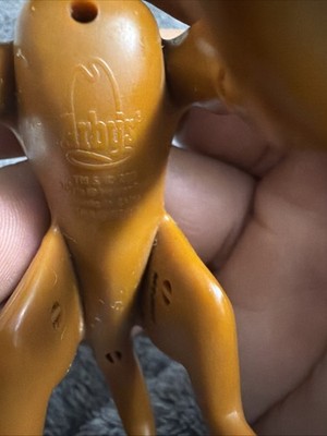 2011 Arby's Scooby-Doo Bendable Brown Dog Figure Kid's Meal Toy Hannah Barbera