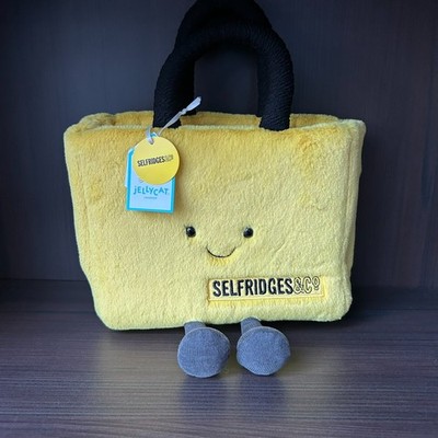 Jellycat Amuseables Selfridges Tasche - RAR - Neu mit Etikett - Kostenloser & schneller Versand  