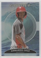 2022 Upper Deck Goodwin Champions Goudey Platinum Ocean 20/75 Armando Cruz z6b
