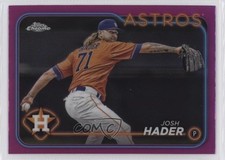 2024 Topps Chrome Pink Refractor Josh Hader #162 1d4u