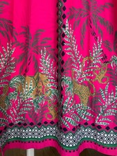 New Lilly Pulitzer Seralina UPF 50 Chilly Lilly Maxi Dress Wild Side XL 01021D