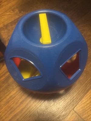 Tupperware Vintage Shape O Ball Sorting Toy Complete Excellent