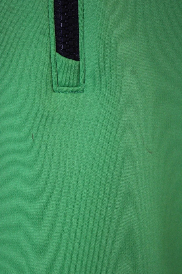 Camisa Sunice Para Hombres Manga Larga Cuarto Cremallera Cuello Simulado Verde Azul Talla 2XL Foto 4 de 4