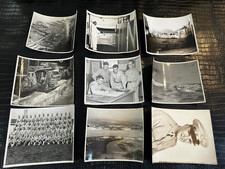 1940s-1960s MILITARY 8x10 B W PHOTO lot of 9 M9160
