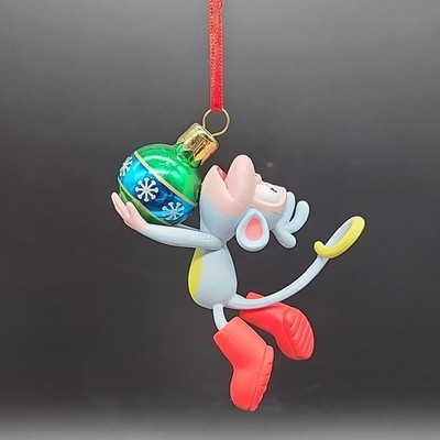 Boots The Monkey Christmas Ornament Dora The Explorer Nickelodeon Nick JR Vtg