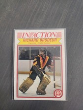 1982 OPC Richard Brodeur [ In Action] #340 (RC74-334)