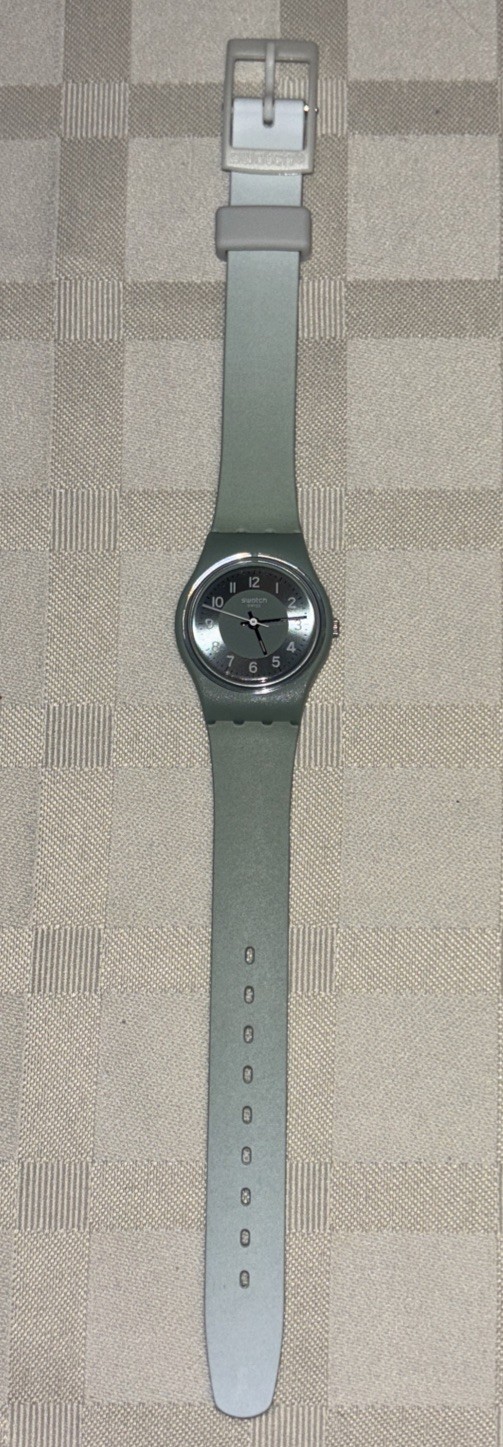 SWATCH Serenity Of Sage Essentials Collection Small Watch LG131 Swiss Made EUC