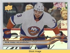 2025-26 Upper Deck Series 1 Silver Foil Adam Pelech #110 READ 1s1i