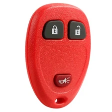 Key Fob Remote for 2005 2006 2007 2008 2009 2010 2011 GM KOBGT04A Red