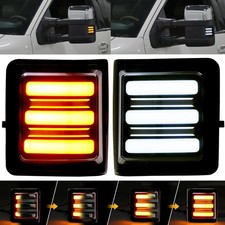 Switchback Sequential Tow Side Mirror Signal Lights For Ford F250 F350 F450 F550 Switchback Sequential Tow Side Mirror Signal Lights For Ford F250 F350 F450 F550
