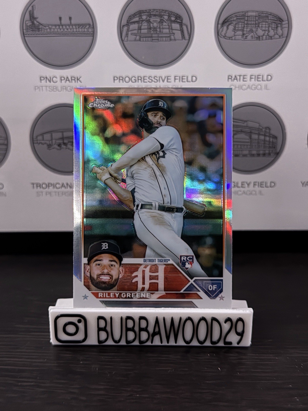 2023 Topps Chrome - Riley Greene #182 Refractor (RC)