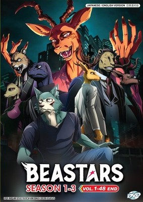 DVD Japan Anime Beastars Complete Season 1+2+3 (1-48 End) English