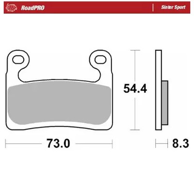 MOTO MASTER 413505 ROADPRO SINTER SPORT BMW S 1000 RR ABS 2019