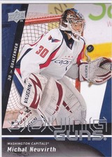 2009-10 Upper Deck Series 1 MICHAL NEUVIRTH Young Guns rookie card #235. rookie card picture