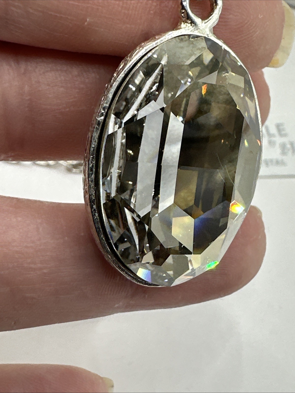 Made With Swarovski Crystal Elements Pendant Neck… - image 7