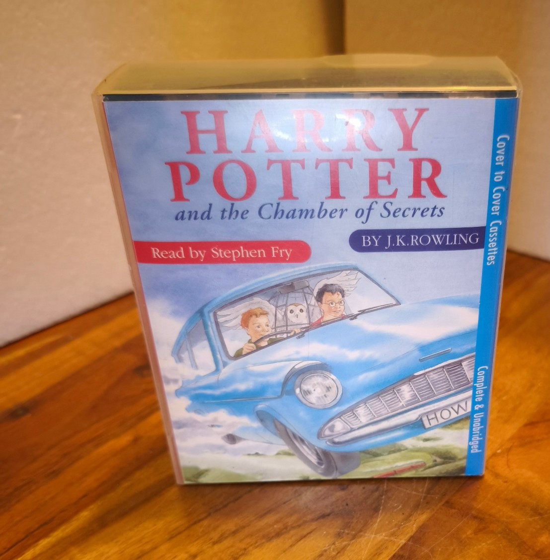 Harry Potter and the Chamber of Secrets Audiobook Cassettes Complete Cassettes