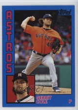 2019 Topps Update 1984 Topps Baseball Blue Gerrit Cole #84-4 0n1l