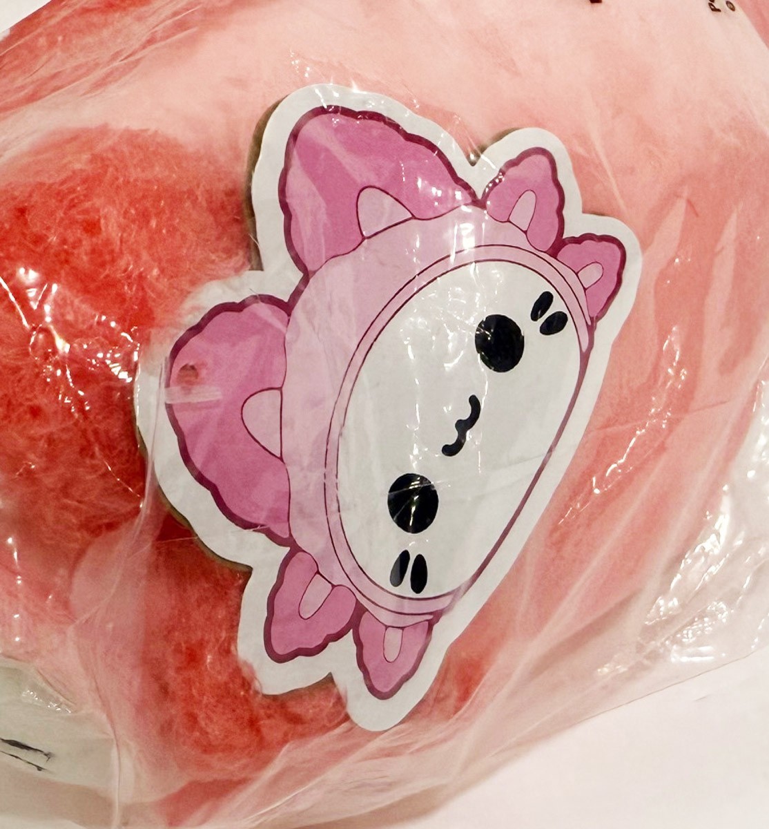 Tasty Peach Axolotl Meowchi Plush Hot Topic Exclusive Stuffed Cat Plushie - NEW