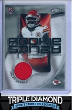 2025 Topps Chrome Jalen Royals Rookie Relics Patch KC Chiefs Z582
