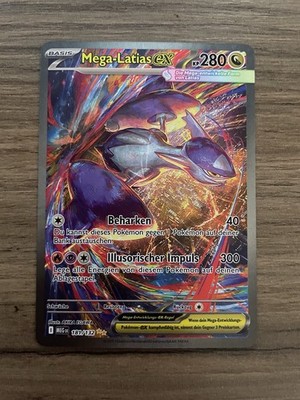 Latias EX 181/132 Pokémon Mega Entwicklungen