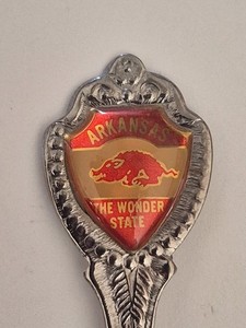 Arkansas The Wonder State Vintage Souvenir Spoon Collectible