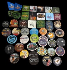 53 Vtg Collectable Brewery/Wine Bar Coasters Breweriana PNW etc.