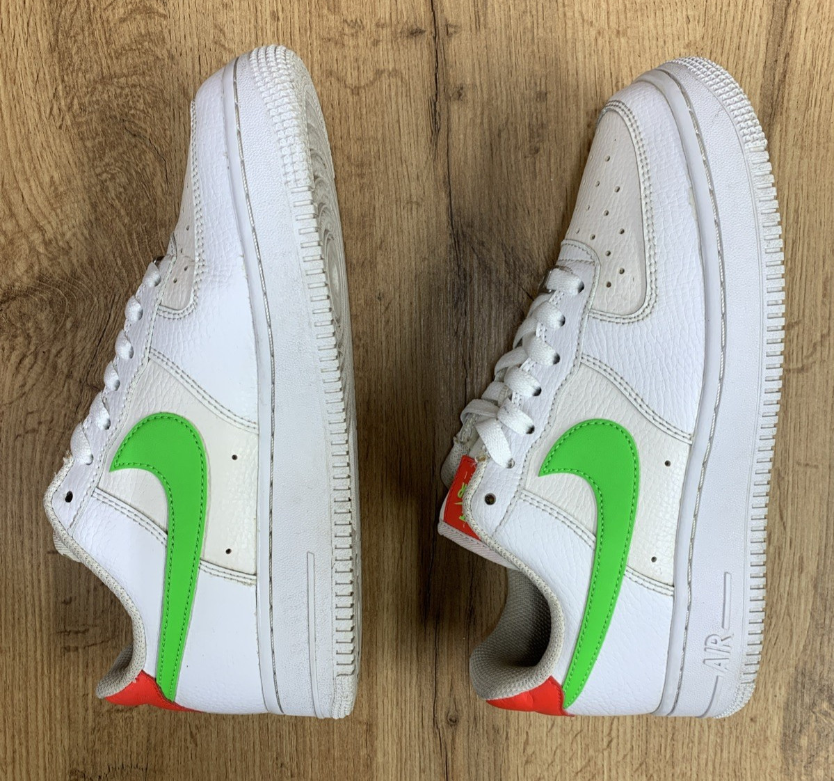 Nike Air Force 1 ´07 White Watermelon Sneakers CT4328-100 Women's US Size 6.5 thumbnail 11