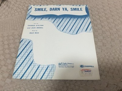 SMF40 NOTEN - SMILE, DARN YA, SMILE: CHARLES O'FLYNN & MAX RICH