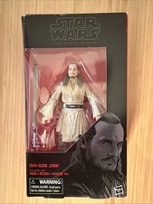 Qui Gon Jinn Black Series 6  Star Wars Phantom Menace Action Figure