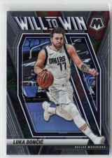 2020-21 Panini Mosaic #12 Luka Doncic Will to Win