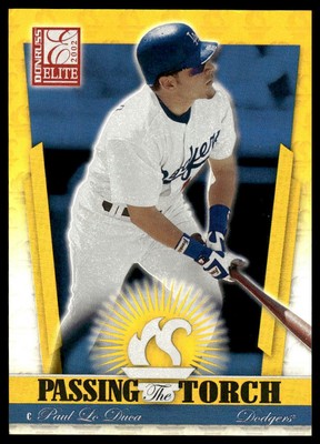 2002 Donruss Elite #PT-22 Paul Lo Duca SN Passing the Torch #/1000 Dodgers