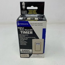 Intermatic EI400C Ivory Electronic Auto-Off Countdown Timer Switch