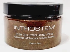 Introstem Stem Cell EXFOLIATING SCRUB Exfoliate Brighten Skin 12.34 oz/350g New