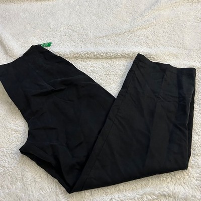 NWT Gap Womens Sz 8 Softsuit Trouser HR  Pants Blk Office Tencel Teacher Preppy