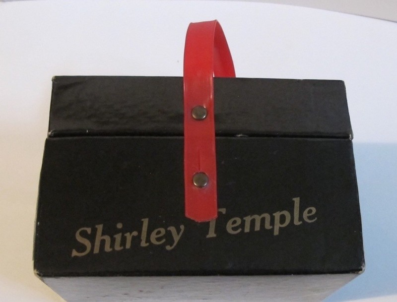 Vintage Shirley Temple Doll Suitcase/Purse/Trunk