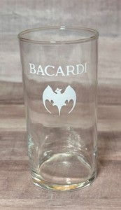 Vintage Bacardi Rum Glass