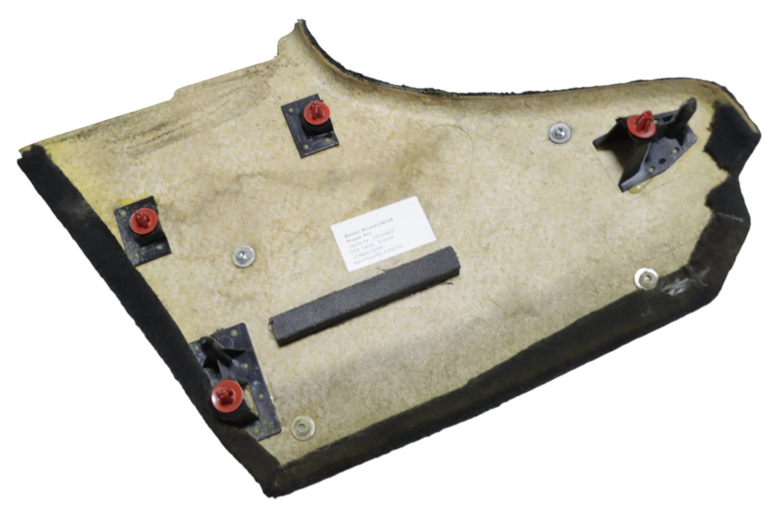 McLaren 600LT Spider Interior Carpet Panel Set (2) 2019 2020 OEM