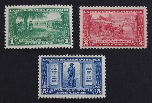 CKStamps: US Stamps Collection Scott#617 618 619 Mint NH OG