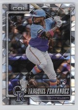 2026 Topps Series 1 Diamante Foil Yanquiel Fernandez Fernández #116 1qy3