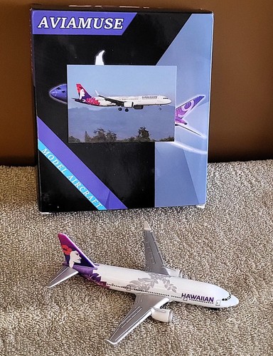 HAWAIIAN AIRLINES BOEING 737 AVIAMUSE TOY DIECAST PLANE